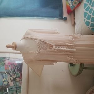 Wedding Silk Chiffon Dress & Matching Jacket
